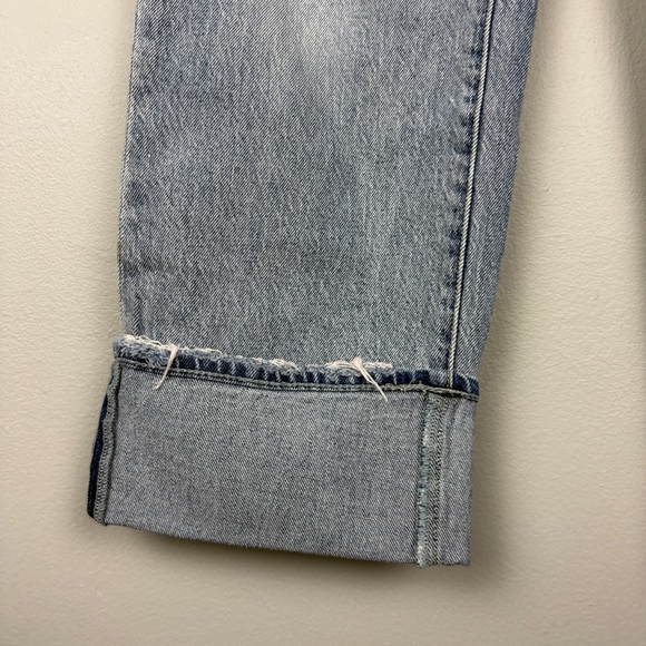 Anthropologie Pistola Cassie Cuffed Straight Leg High Jeans - Picture 7 of 7